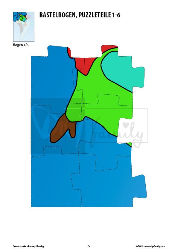 Snowboarder – Puzzle
