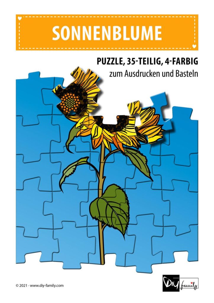 Sonnenblume – Puzzle