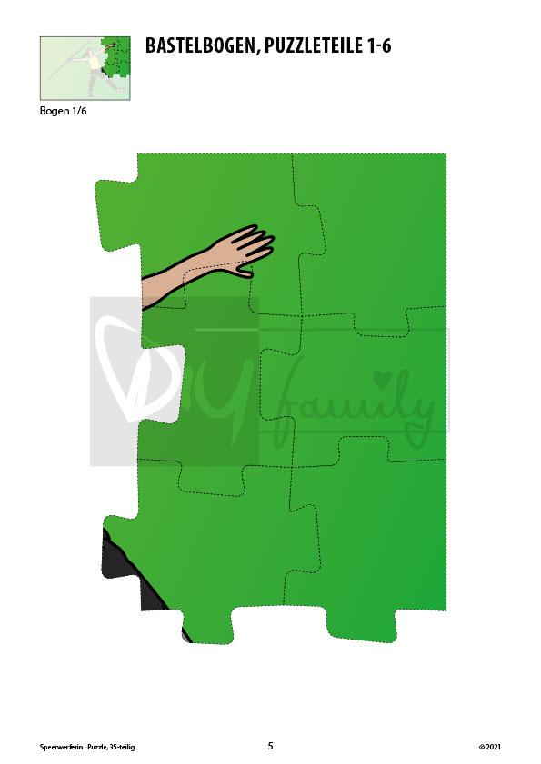 Speerwerferin – Puzzle