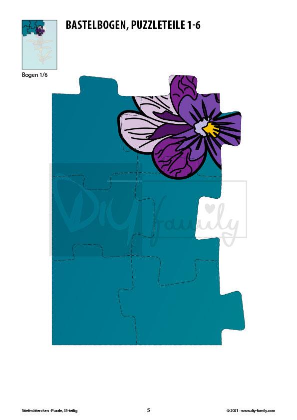 Stiefmütterchen – Puzzle