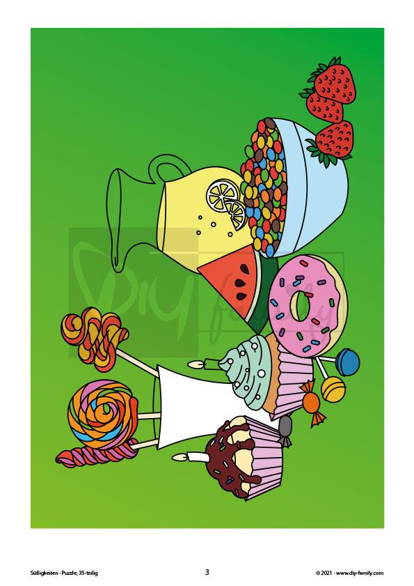 Süssigkeiten – Puzzle