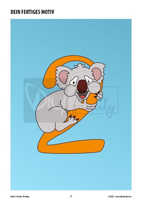 Tierzahlen 2 – Puzzle