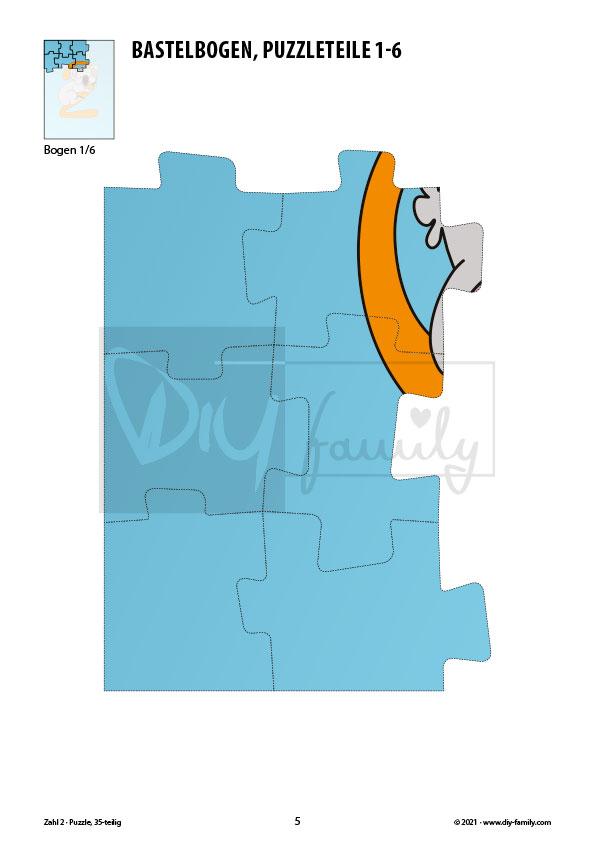 Tierzahlen 2 – Puzzle