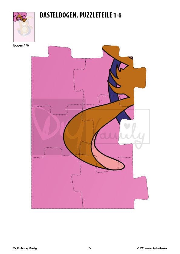 Tierzahlen 3 – Puzzle