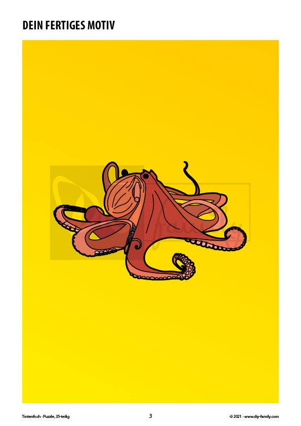Tintenfisch – Puzzle