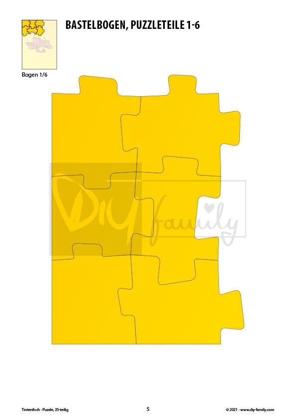 Tintenfisch – Puzzle