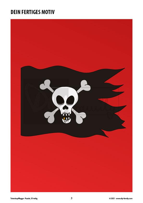 Totenkopfflagge – Puzzle