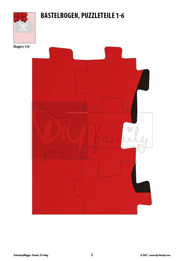 Totenkopfflagge – Puzzle