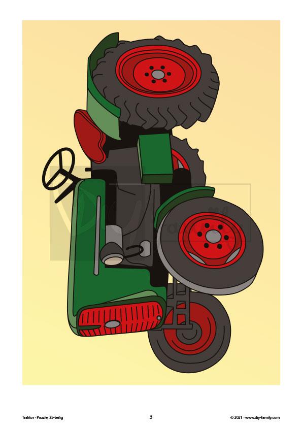 Traktor – Puzzle