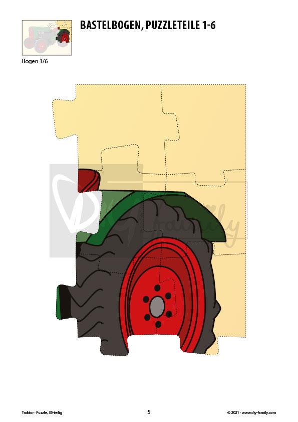 Traktor – Puzzle