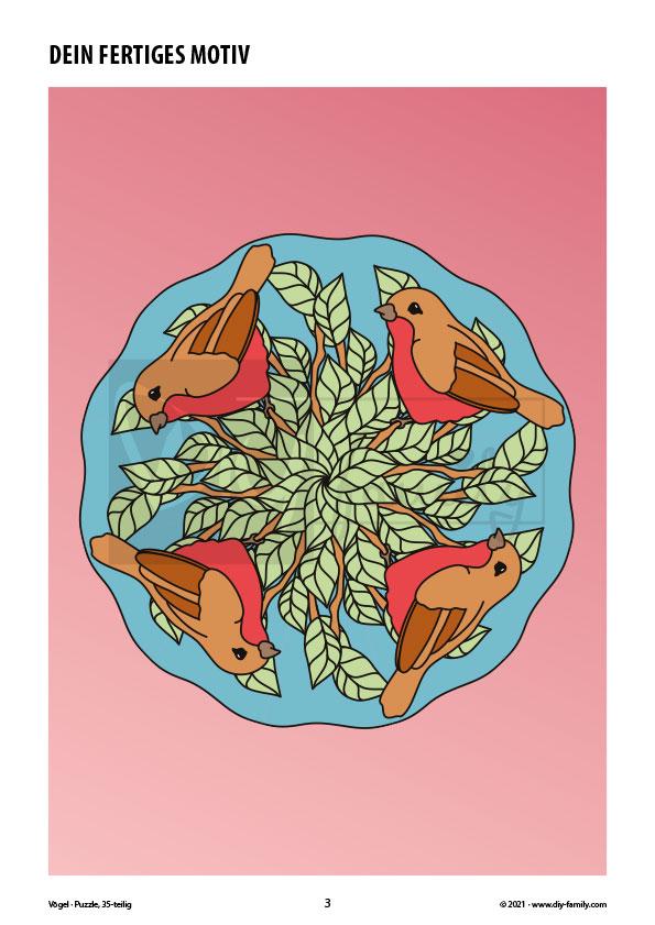 Vögel – Puzzle