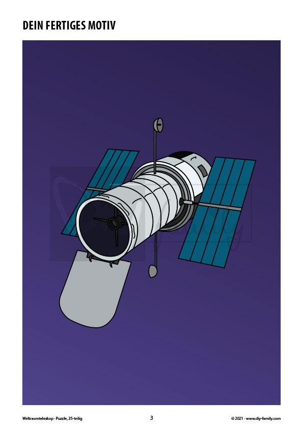 Weltraumteleskop – Puzzle