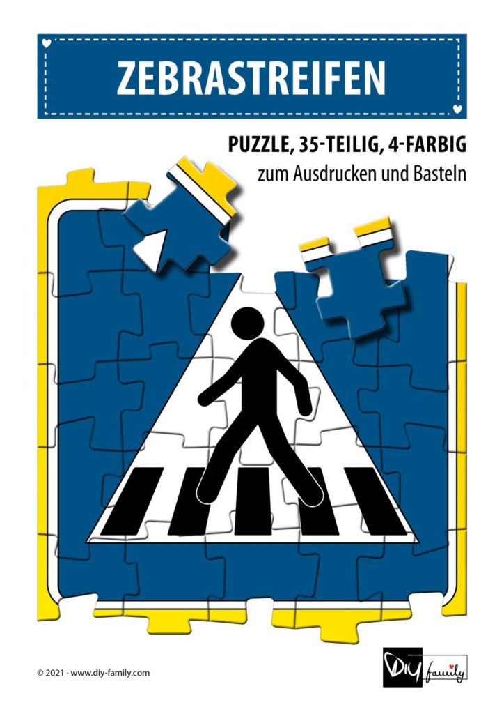 Zebrastreifen – Puzzle