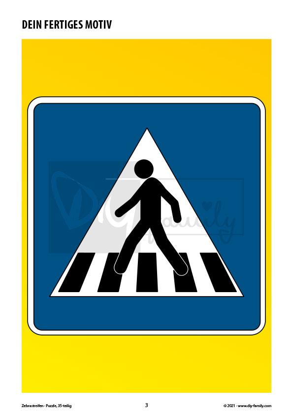 Zebrastreifen – Puzzle