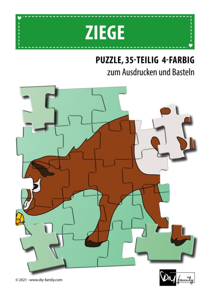 Ziege – Puzzle