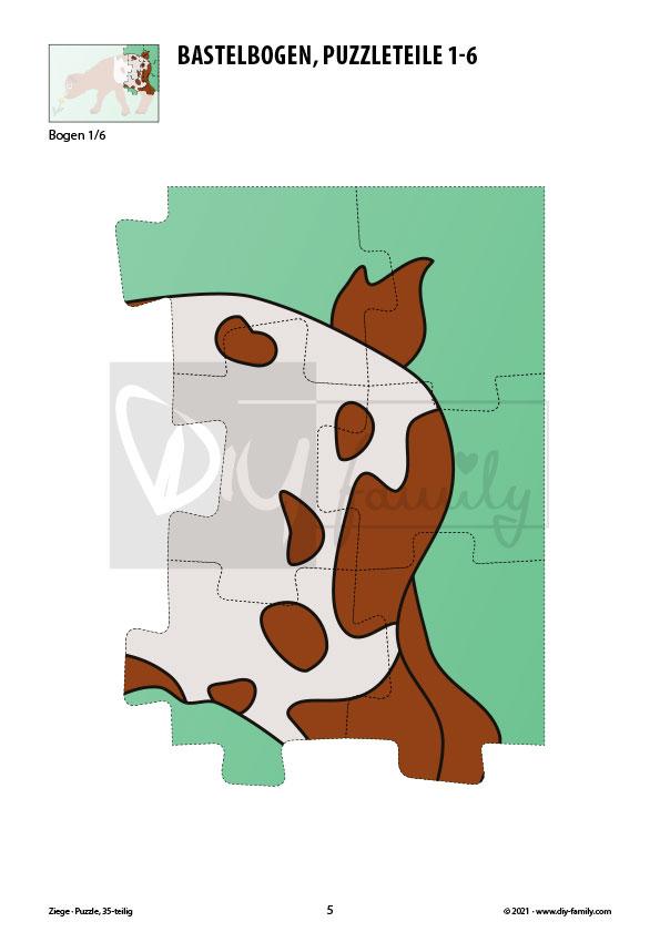 Ziege – Puzzle