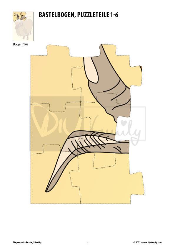 Ziegenbock – Puzzle
