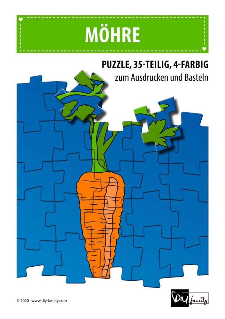 Möhre – Puzzle