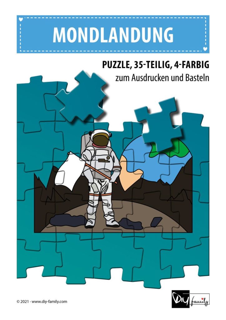 Mondlandung – Puzzle