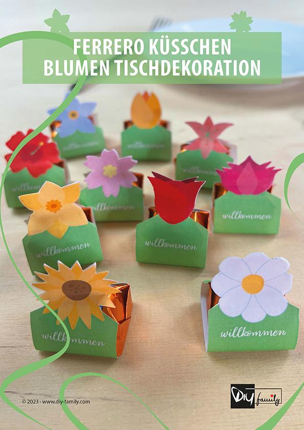 Ferrero-Küsschen Banderolen „Willkommen“