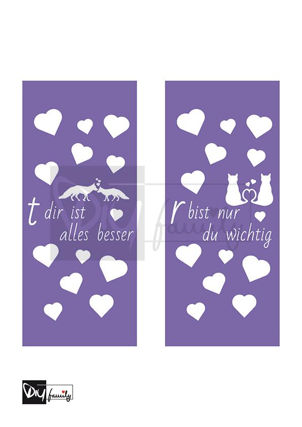 Milka Banderolen Liebe