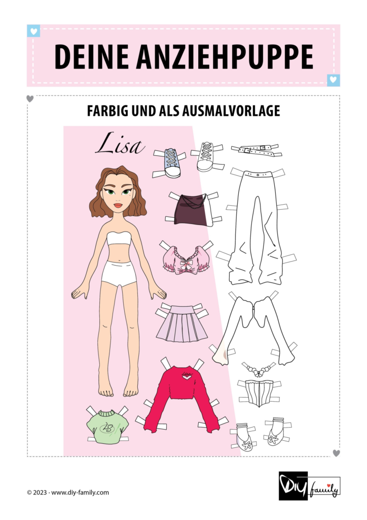 Deine Anziehpuppe