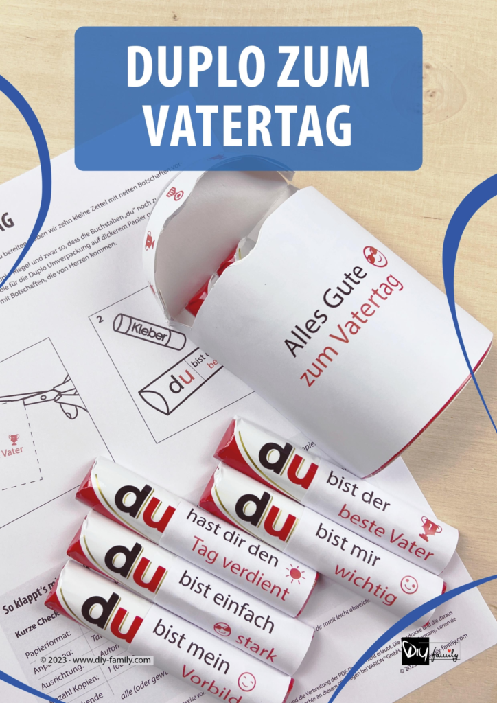 Duplo Banderolen zum Vatertag