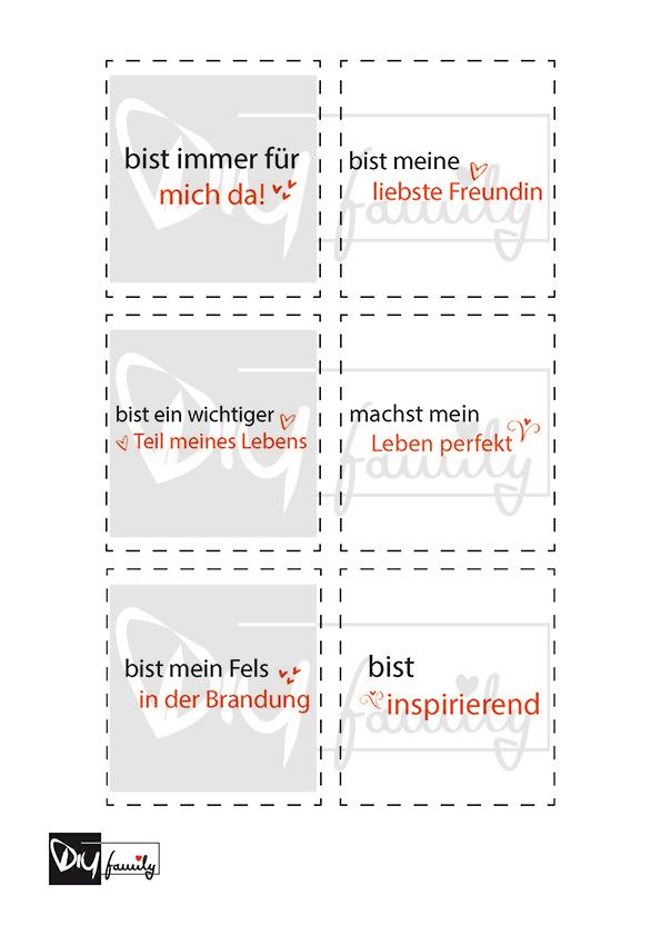 Duplo Banderolen für die beste Freundin