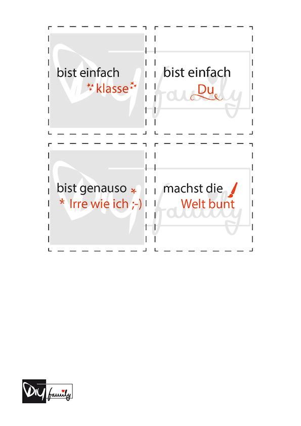 Duplo Banderolen für die beste Freundin