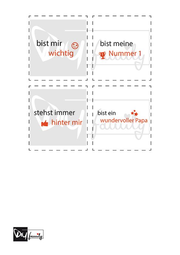 Duplo Banderolen zum Vatertag