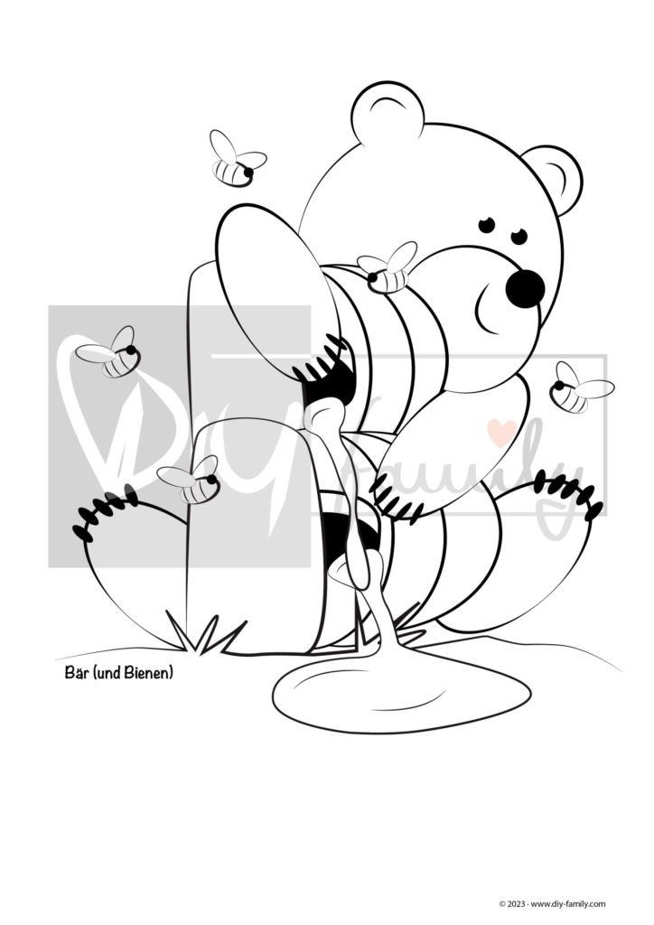Ausmalvorlagen Tieralphabet