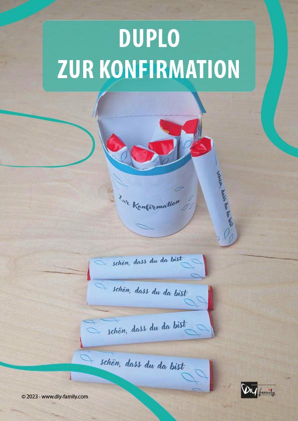 Duplo Banderolen – Konfirmation