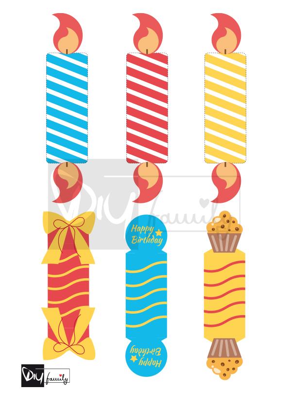 Ferrero Küsschen Banderolen – Kindergeburtstag