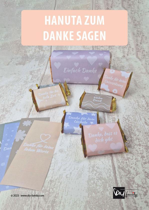 Hanuta Banderolen „Danke“