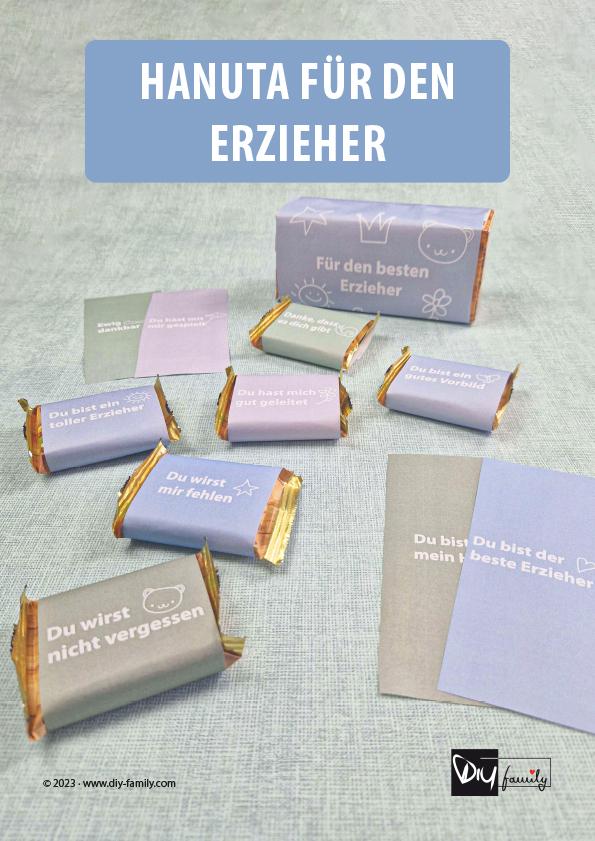 Hanuta Banderolen „Abschied Erzieher“