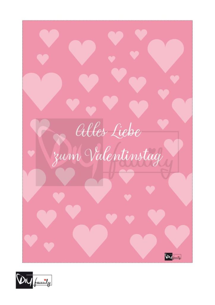 Ritter Sport Banderolen Valentinstag