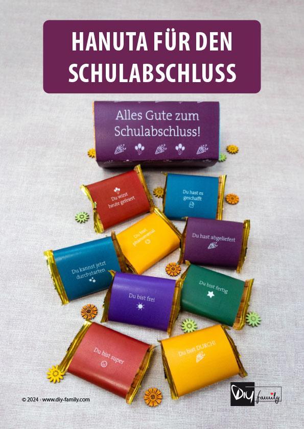 Hanuta Banderolen „Schulabschluss“