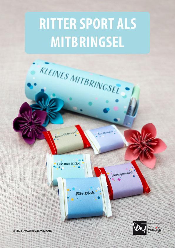 Ritter Sport Banderolen „Mitbringsel“