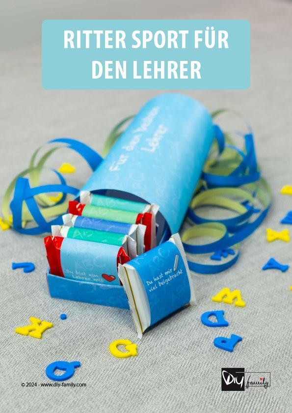 Ritter Sport Banderolen „Lehrer“