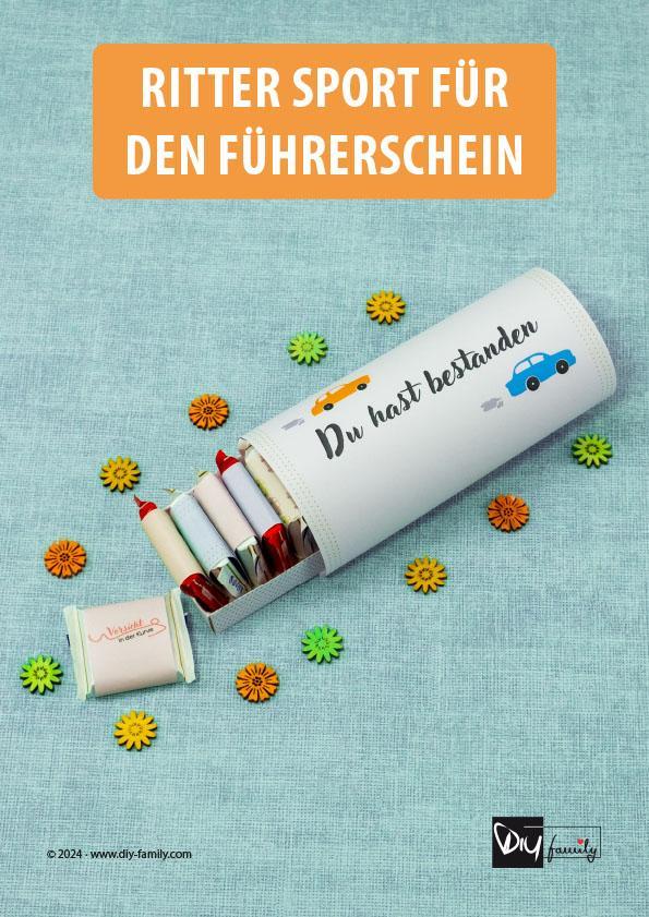 Ritter Sport Banderolen „Führerschein“