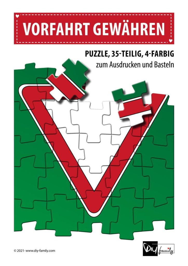 Vorfahrt gewähren – Puzzle
