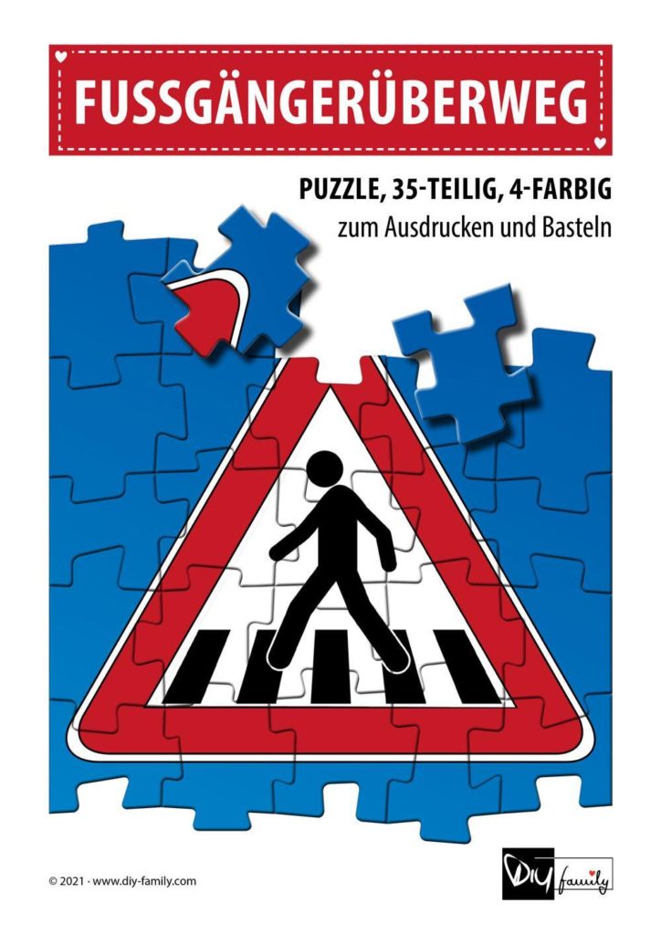 Fußgängerüberweg – Puzzle