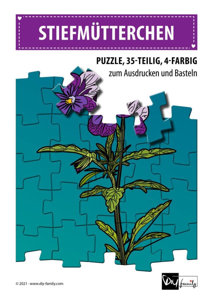 Stiefmütterchen – Puzzle