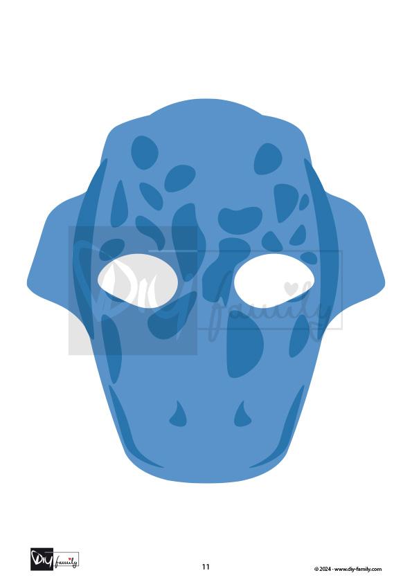 Dinosaurier Masken