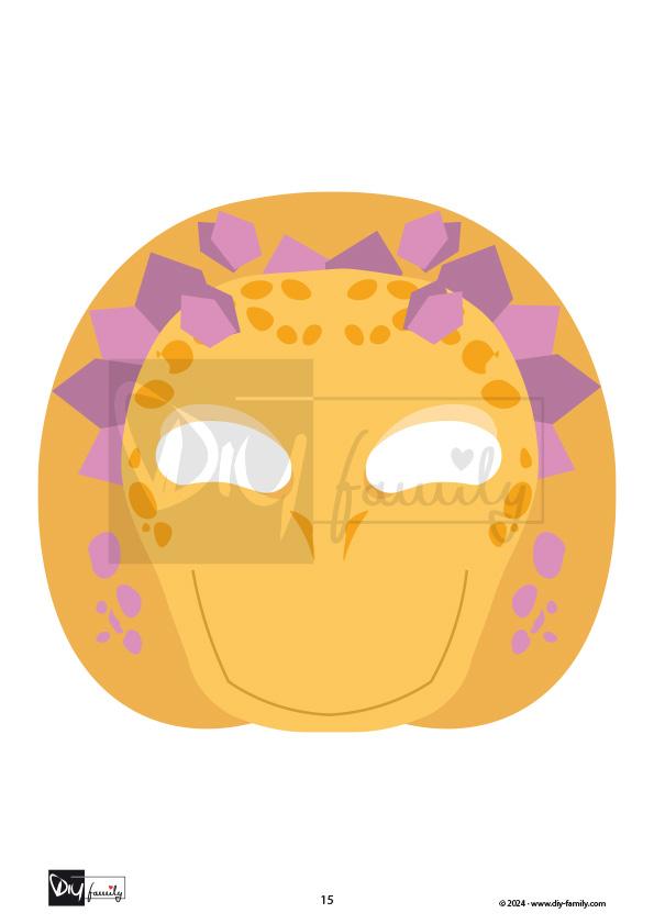 Dinosaurier Masken