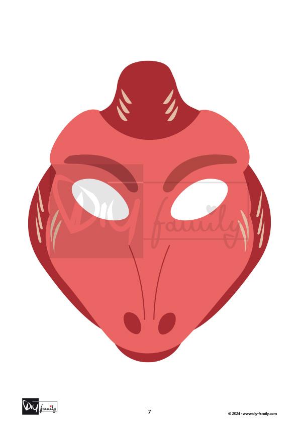 Dinosaurier Masken
