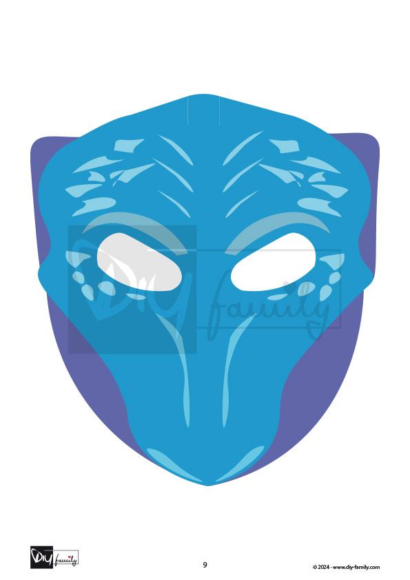 Dinosaurier Masken