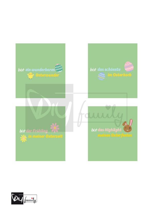 Duplo Banderolen Ostern