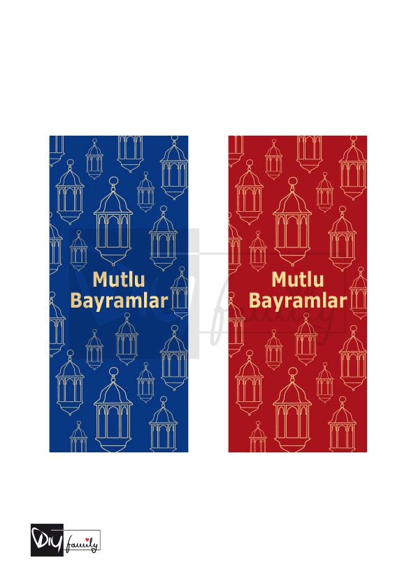 Hanuta Banderolen „Bayram“