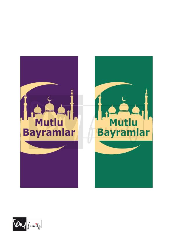Hanuta Banderolen „Bayram“
